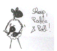 Bild: sheep, rattle & roll!